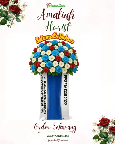 Standing Flower di Pasar Gambir